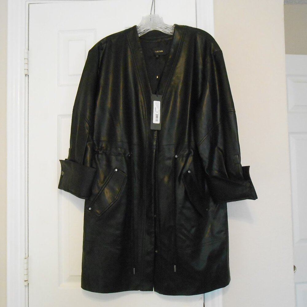 Kobi Halperin Faux Leather Jasmine Coat